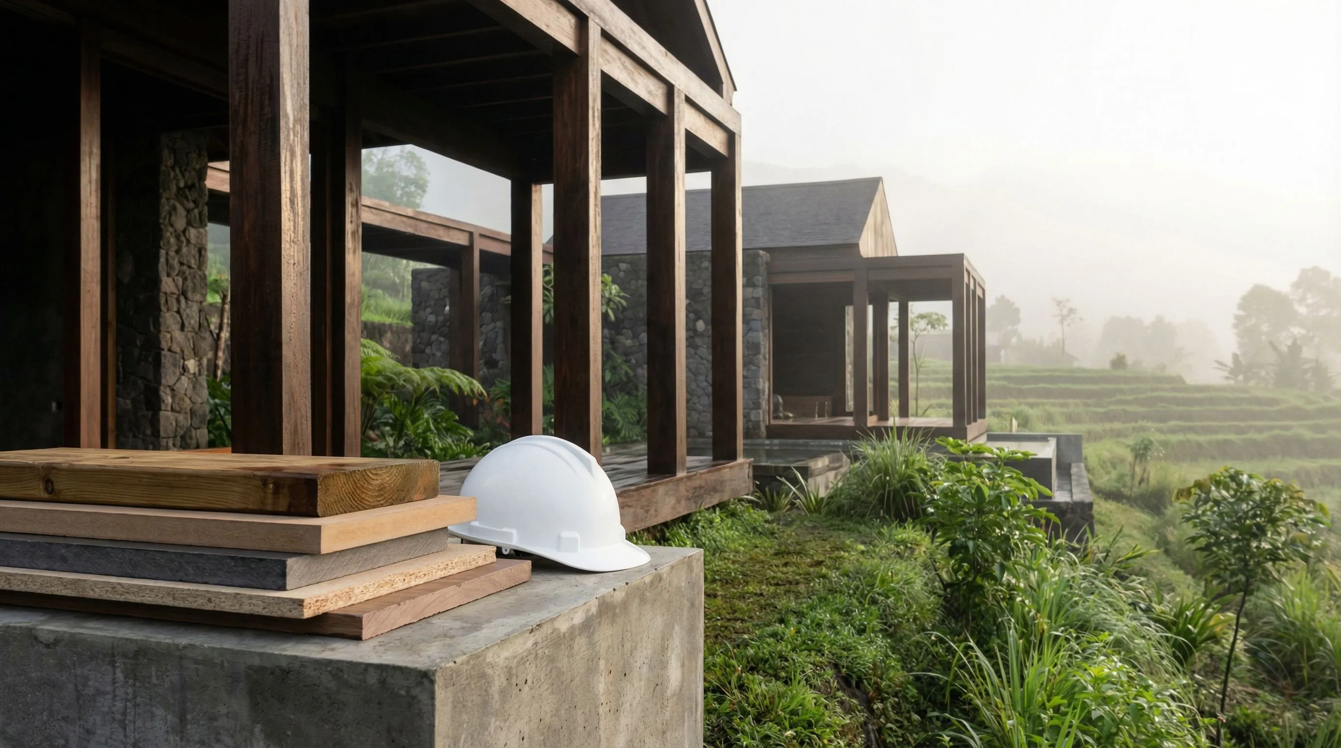 Tren Villa Sembalun 2026: Standar Eksklusif Papan Construction untuk Material Tahan Kelembapan di Dataran Tinggi