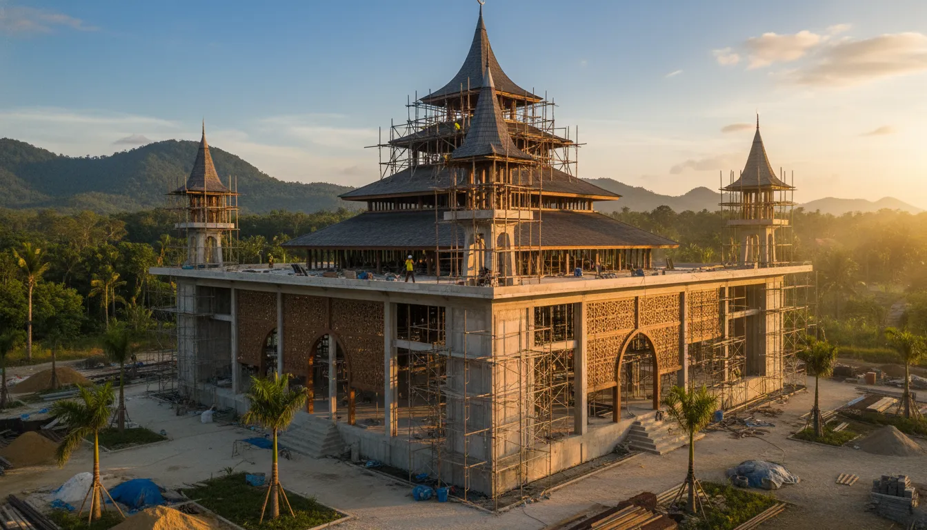 Panduan Membangun Masjid di Lombok: Desain & Biaya